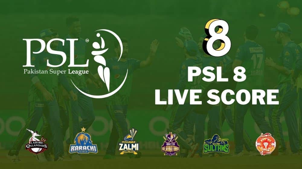 PSL Live Score Live Scorecard, Commentary & ball by ball Updates