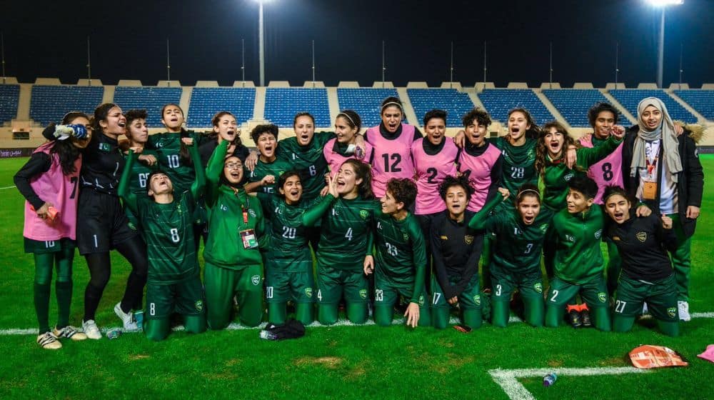 Pakistan Women’s Footballers Get Warm Reception After Returning From 4-Nation Tournament [Video]