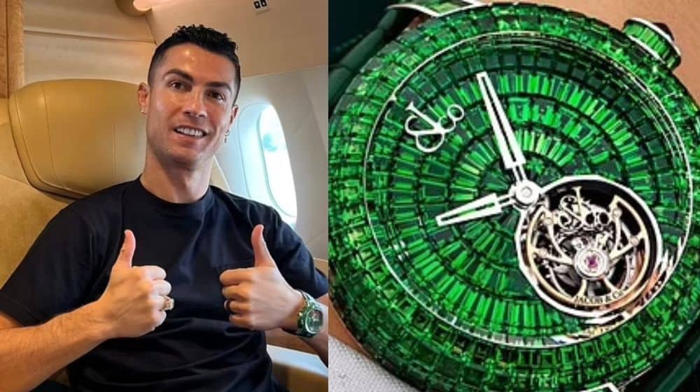 Cristiano Ronaldo Gifted Saudi Arabia-Themed Rare Watch Worth Rs. 20 Crore