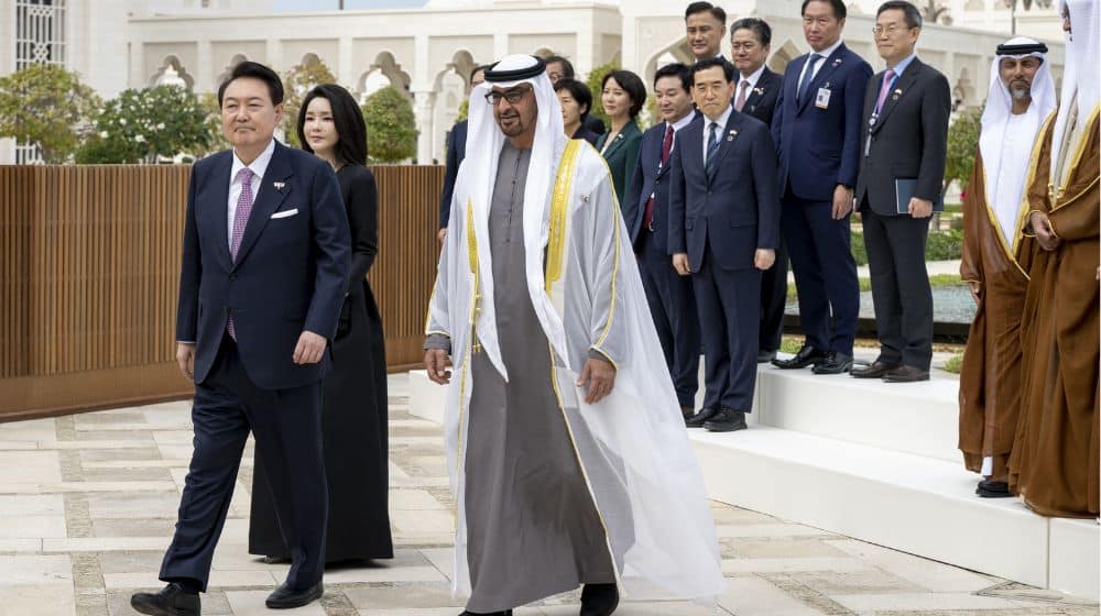 UAE President and South Korean President