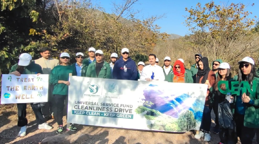 Universal Service Fund Organizes Cleanliness Drive on Islamabad’s Trail 5