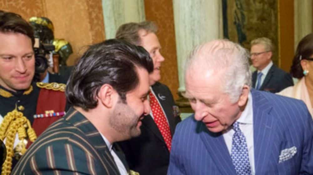 Javed Afridi Meets King Charles and Prince William at Buckingham Palace