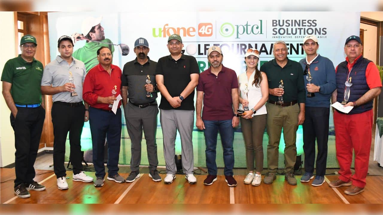 PTCL Group organizes Corporate Golf Tournament Under its Business Solutions Arm