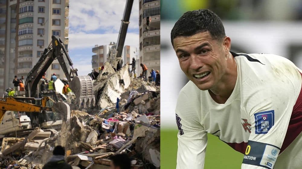 Cristiano Ronaldo Wins Hearts by Donating Plane Full of Relief Items to Earthquake Victims