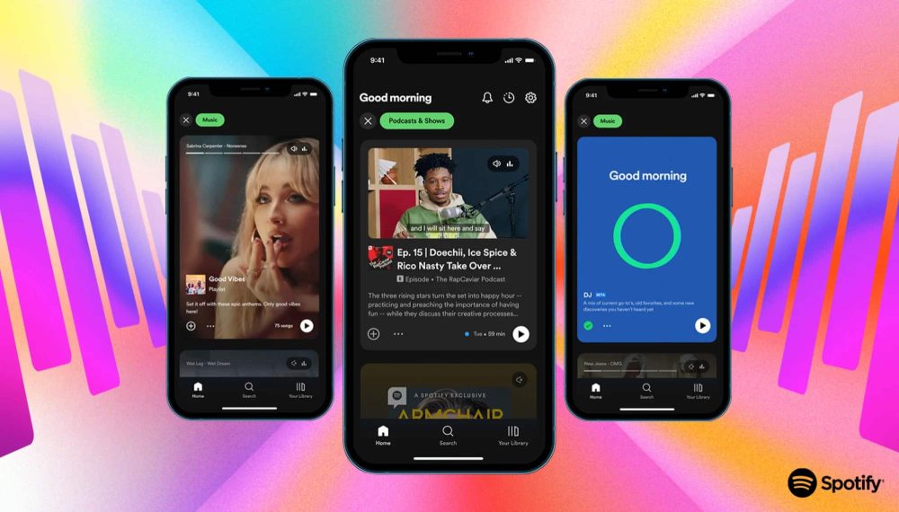 Spotify Gets Major Redesign Similar to TikTok and Instagram