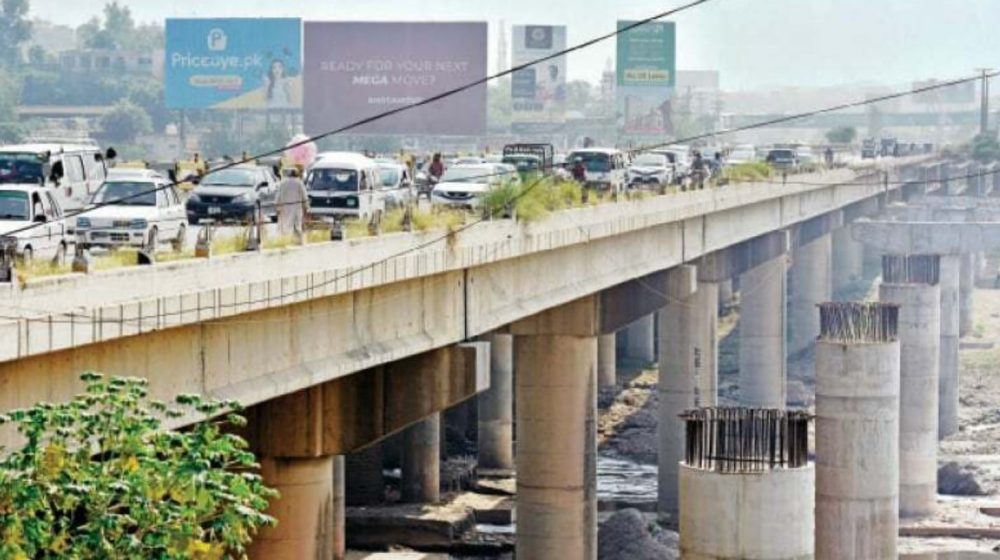 Huge Traffic Jam Reported at Rawalpindi’s Soan Bridge