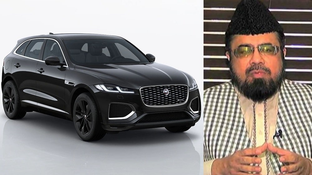 Customs Intelligence Confiscates Non-Custom Paid ‘Jaguar’ from Mufti Abdul Qavi