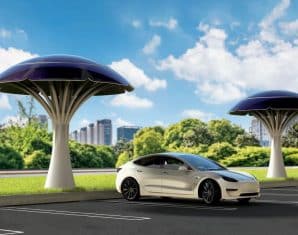 UK to Get ‘Solar Trees’ for Electric Car Charging