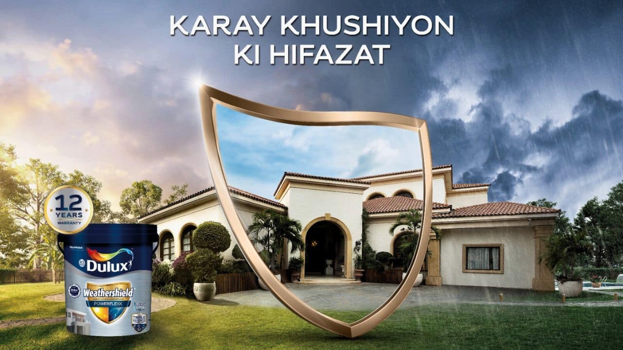 AkzoNobel Karay Khushiyon Ki Hifazat, Launches New Dulux Weathershield Powerflexx in Pakistan