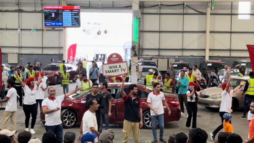 People Get to Buy Luxury Cars at Half Price at UAE’s Largest Car Auction