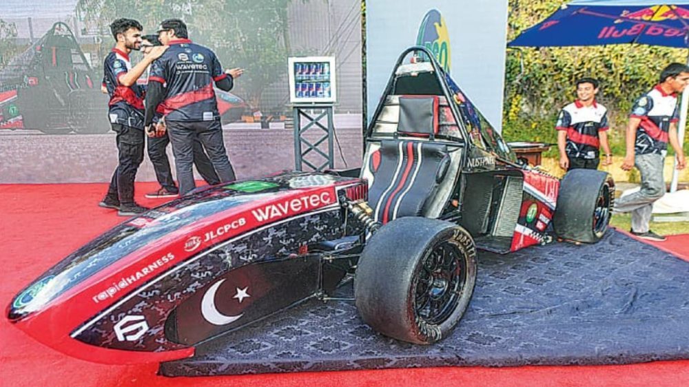 NUST’s Formula Electric Racing Team Unveils New Car