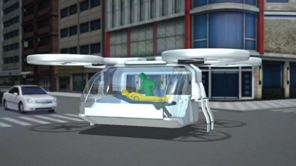 Pakistani Students Develop Drone Ambulance for the Flood-Affected