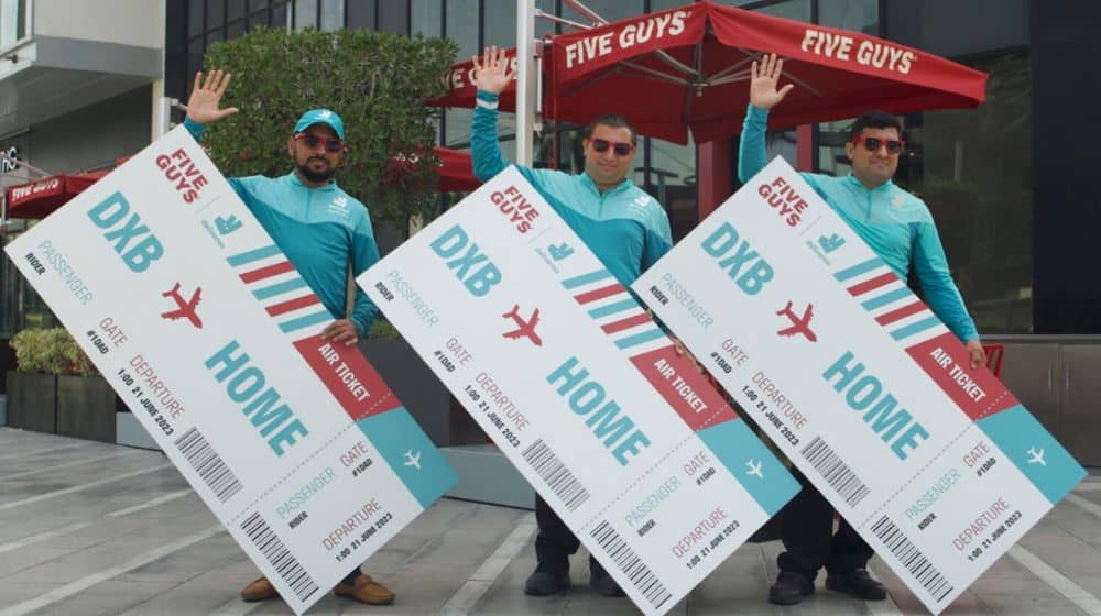 Delivery Riders in UAE Win Free Trip to Pakistan