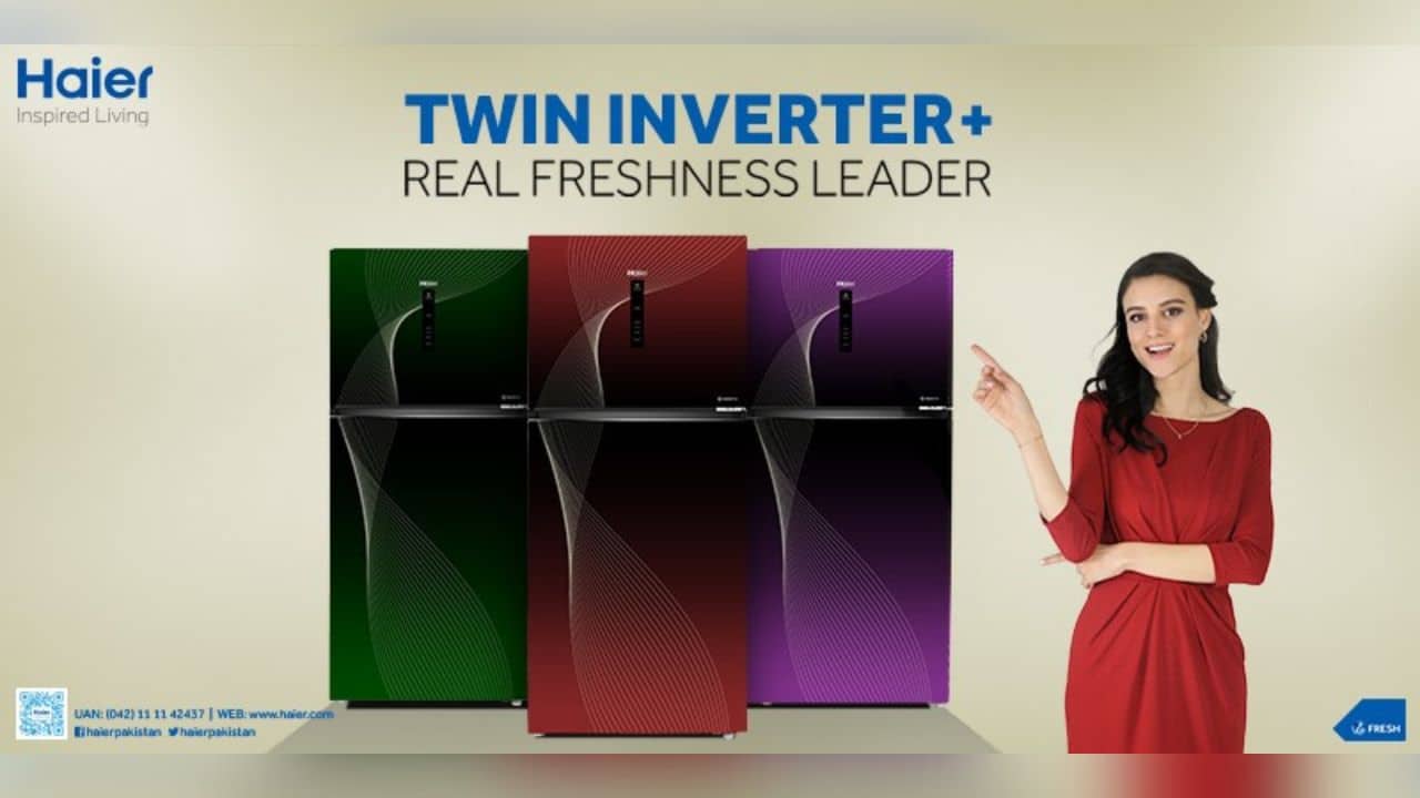 Haier launches new digital inverter refrigerator series - Business &  Finance - Business Recorder