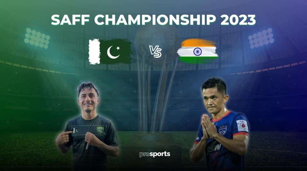 How to Watch Pakistan Vs. India SAFF Championship Live Stream and Timings