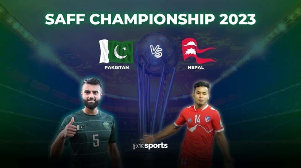 How to Watch Pakistan Vs. Nepal SAFF Championship: Live Stream and Timings