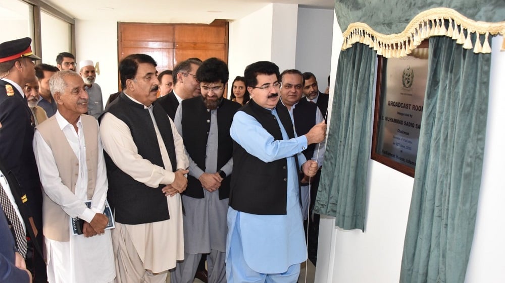 Chairman Senate Inaugurates State-of-the-Art Data Center and Digital Broadcasting System