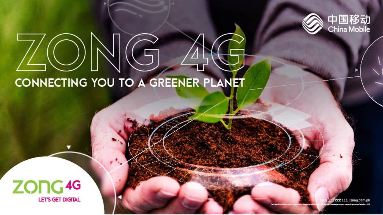 Zong 4G Reaffirms its Commitment to Promoting a Green & Low Carbon Pakistan on World Environment Day