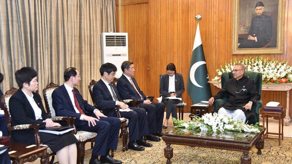 President Alvi Calls for Enhanced Chinese Investment in SEZs