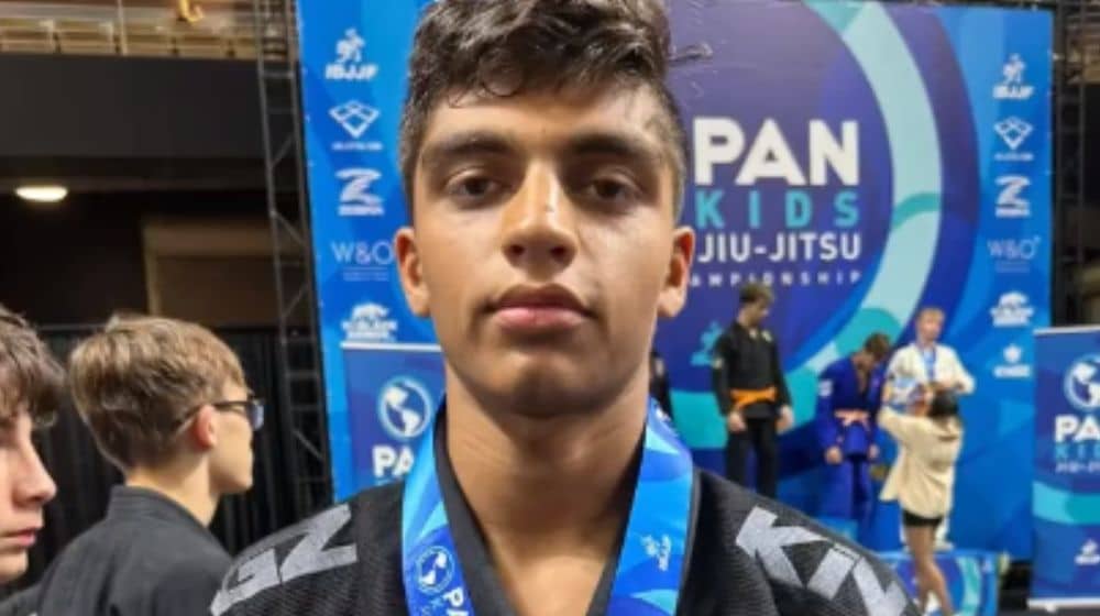 Pakistani-American Kaiden Malik Wins Gold in International Jiu-Jitsu Championship