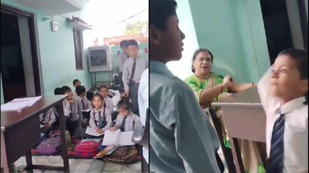 Public Furious as Video Shows Radical Indian Teacher Forcing Students to Slap Muslim Kid