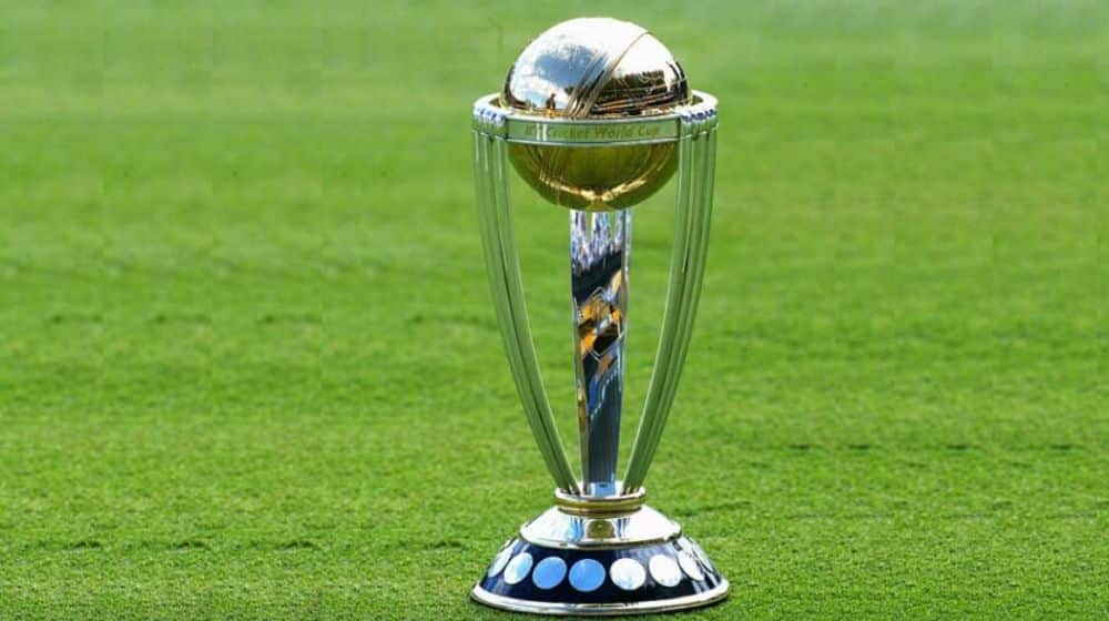 ICC Men’s ODI World Cup 2023 Trophy Embarks on a Historic Tour to Pakistan