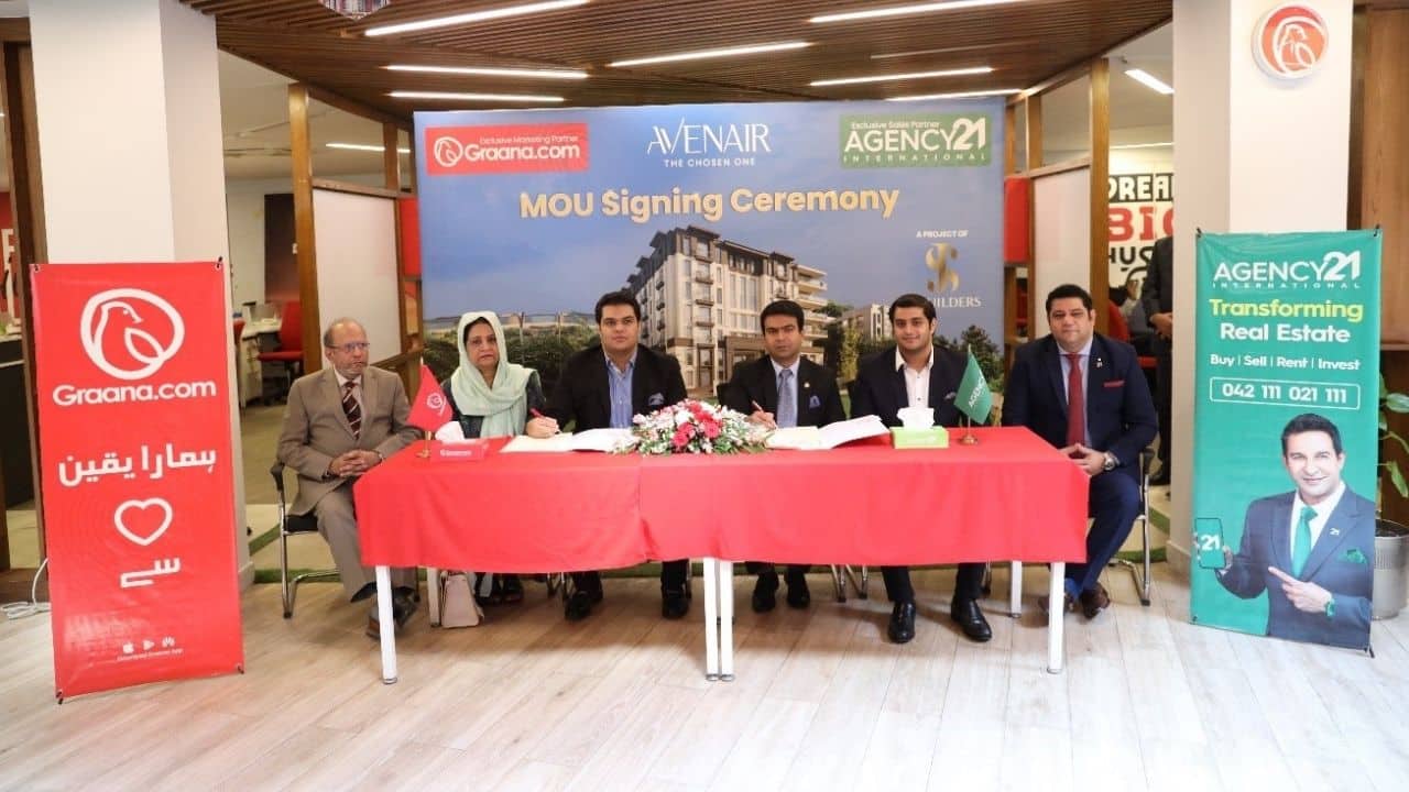 Graana.com Signs MoU with JS Builders to Introduce a Luxury Residential Project in the Heart of Lahore