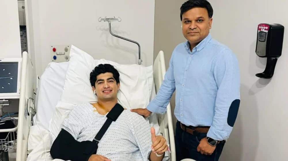 Naseem Shah Successfully Undergoes Shoulder Surgery in London