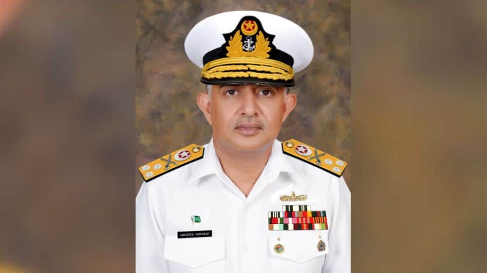 Vice Admiral Naveed Ashraf Named as New Chief of Pakistan Navy
