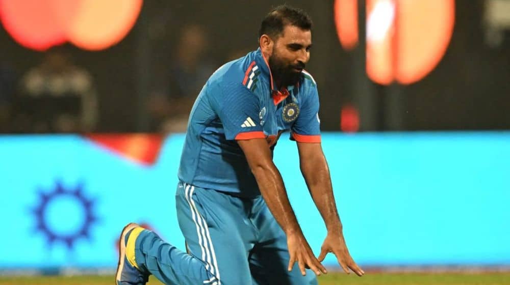 Mohammed Shami Decides Not to Perform ‘Sajda’ After 5-Wicket Haul Vs. Sri Lanka [Video]