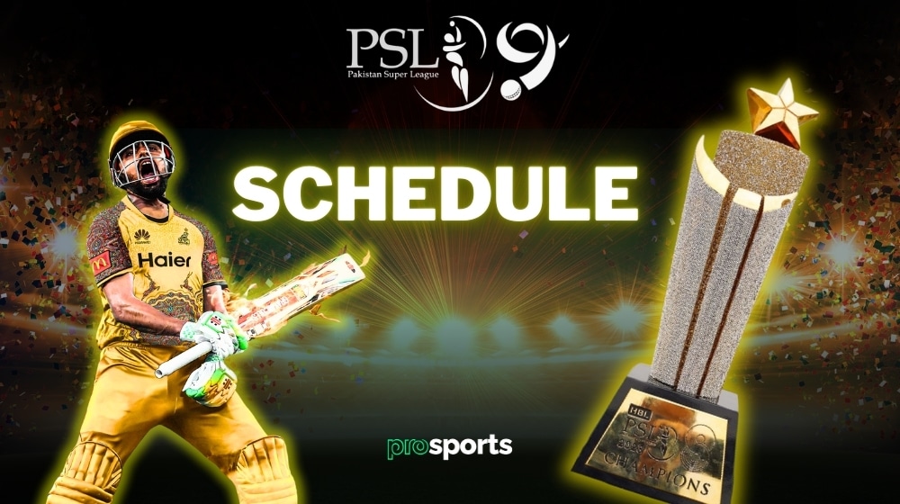 Here’s the Official PSL 9 Schedule