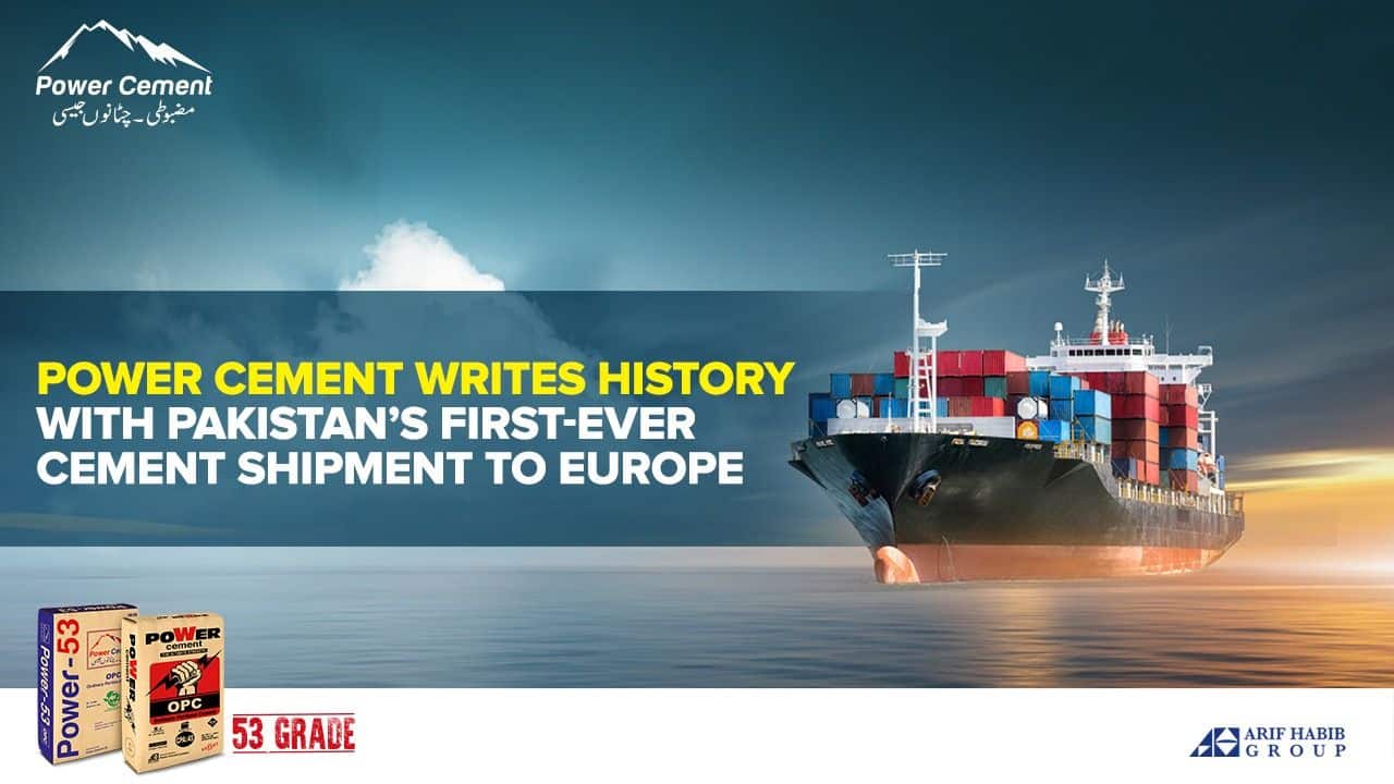 Power Cement Achieves a Milestone: Pioneering Entry into the European Market