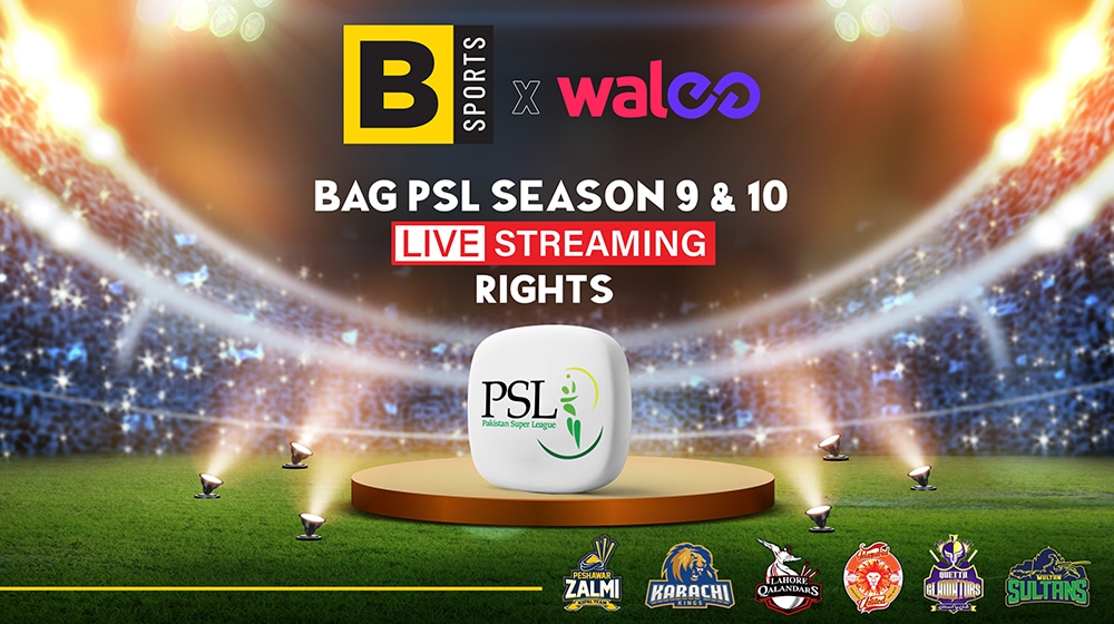 BSports and Walee Win Back PSL 9-10 Digital Broadcast Rights for PKR 1.875 Billion