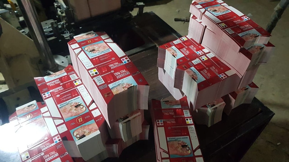 FBR Team Seals Counterfeit Cigarette Manufacturing Factory in Rawalpindi