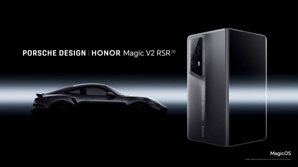 Honor Magic V2 Foldable Gets a Stylish RSR Porsche Design