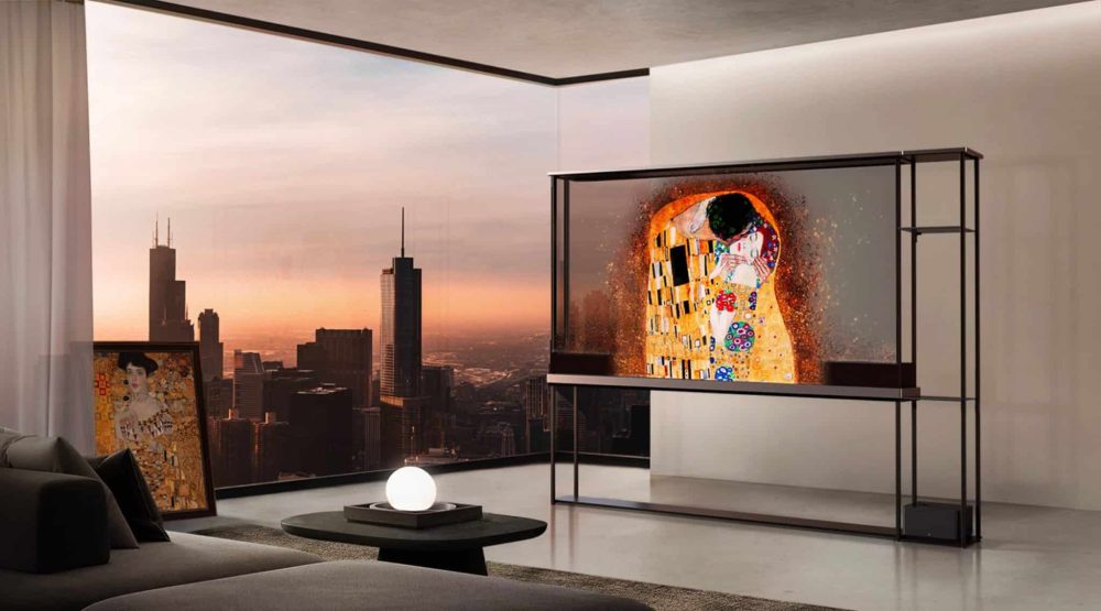 LG Unveils First Ever Transparent Wireless OLED TV