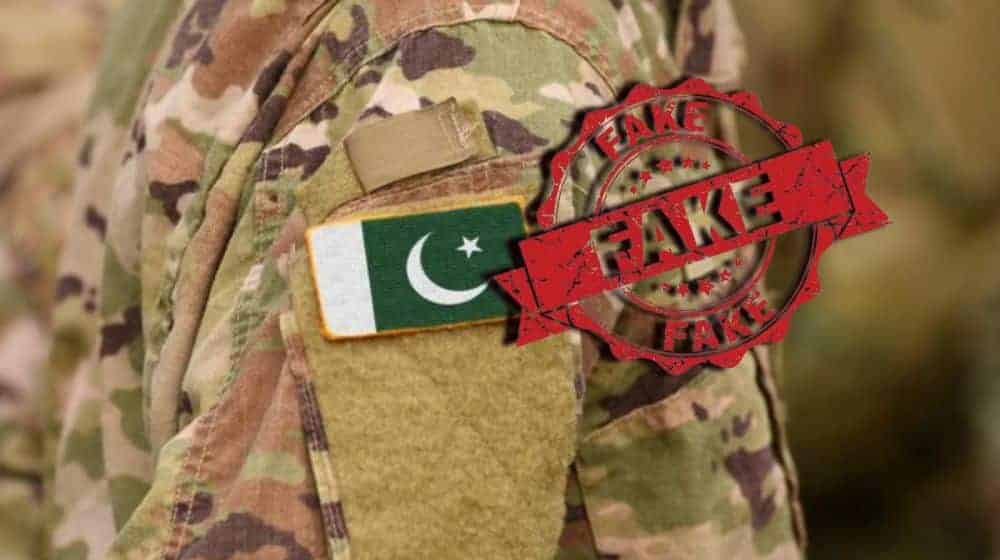 Fake Pakistan Army Colonel Arrested For Extorting Millions Of Rupees   Fake Colonel 