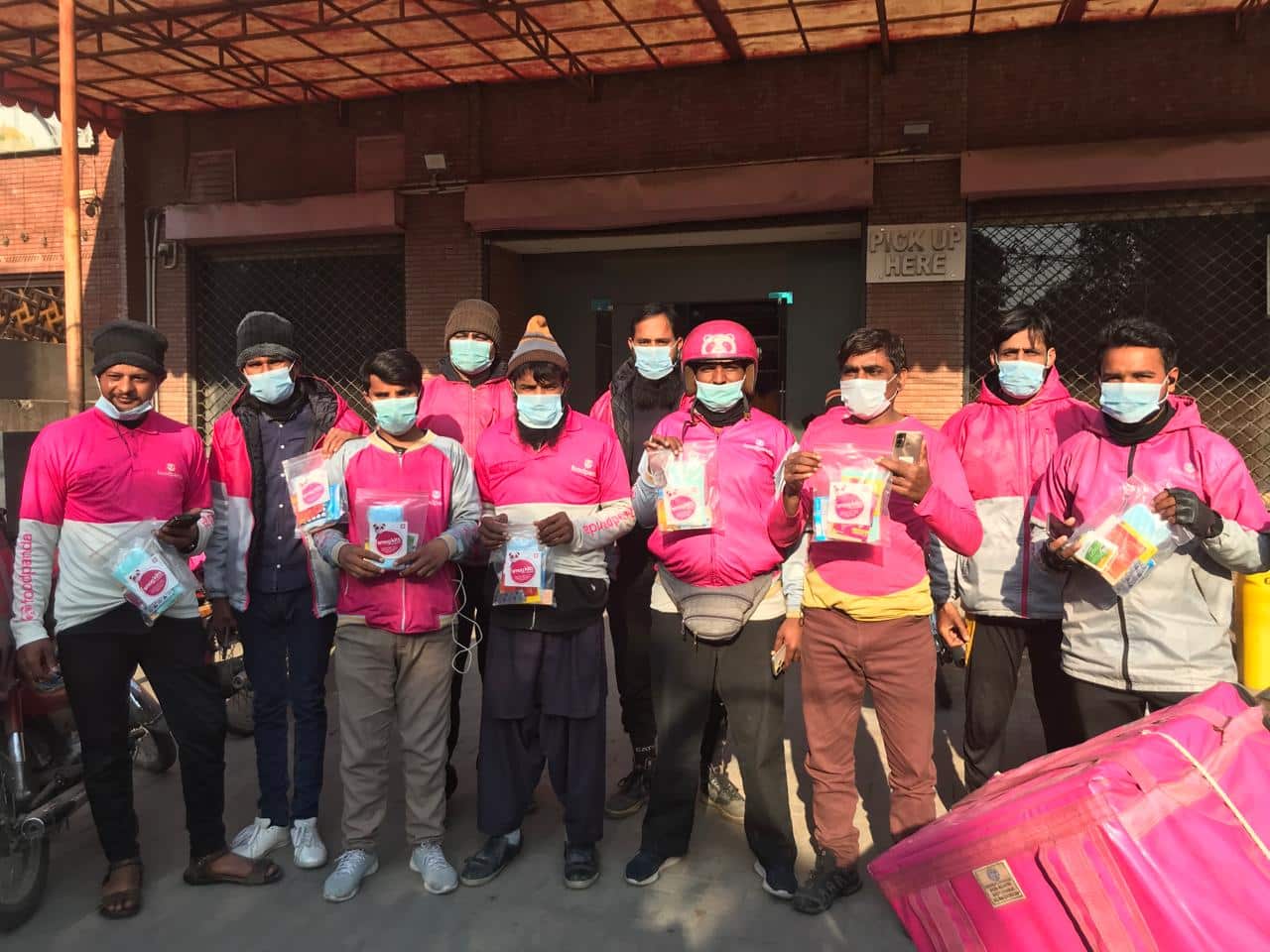 foodpanda Distribute Safety Kits Among Delivery Riders