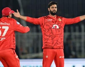 Imad Wasim Islamabad United PSL 11 Sania Ashfaq Nyla Raja