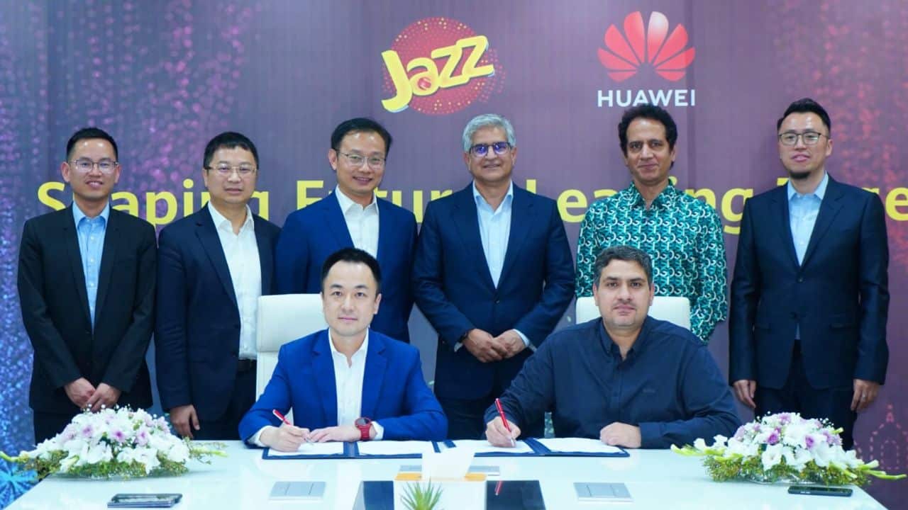 Jazz Partners with Huawei Pakistan to Accelerate Network Digitization through WISDOM Framework