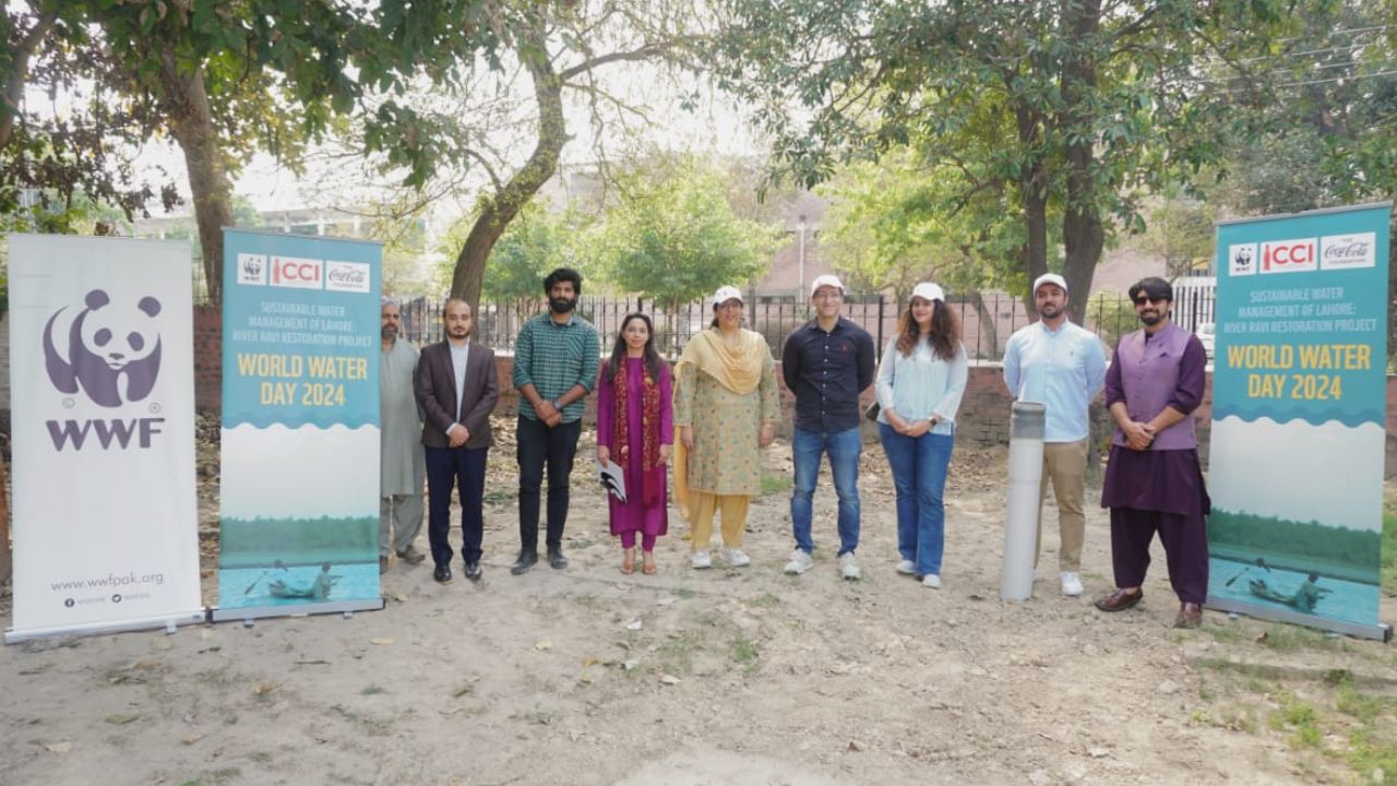 WWF-Pakistan and UET Lahore Unveil Groundbreaking Groundwater Recharge Wells on World Water Day