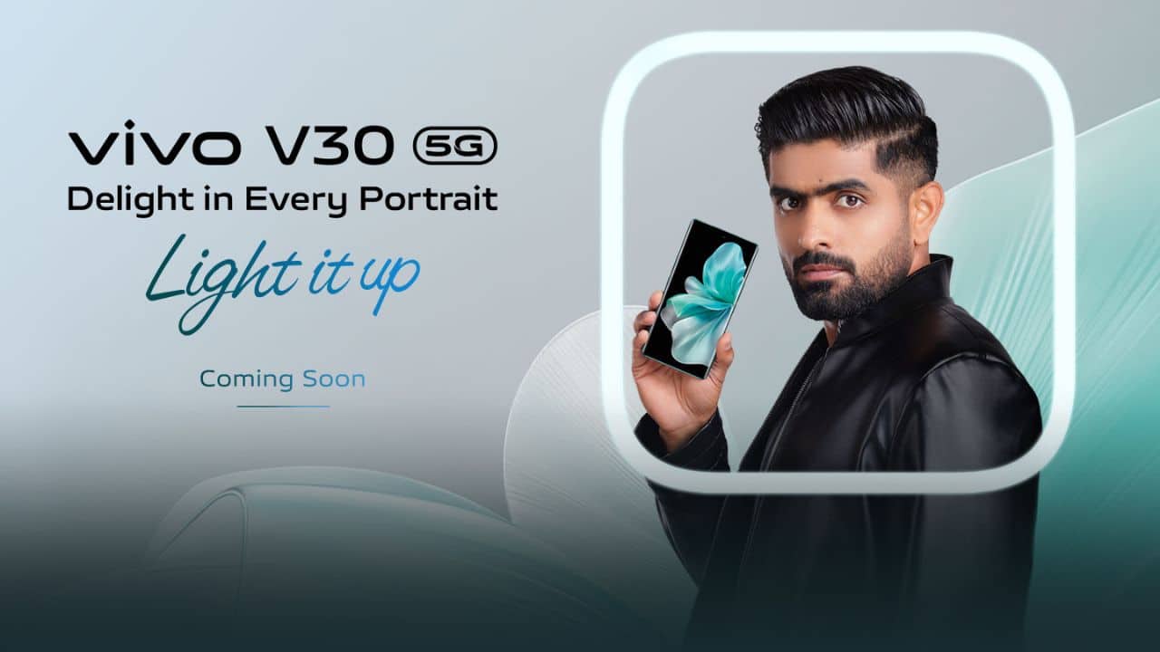 Babar Azam Continues Partnership with vivo for Upcoming Launch of V30 5G Smartphone