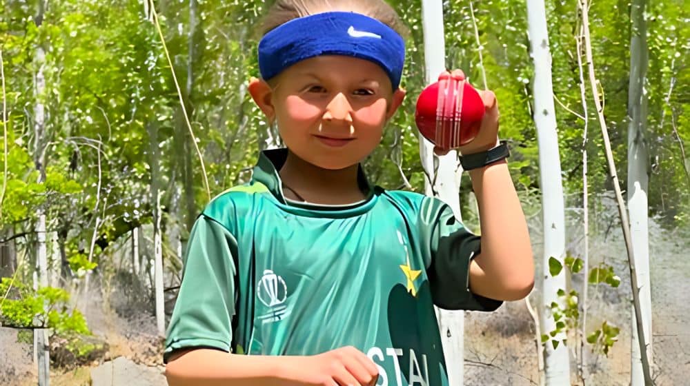 8-Year-Old Girl From Hunza Goes Viral For Her Impressive Bowling Action
