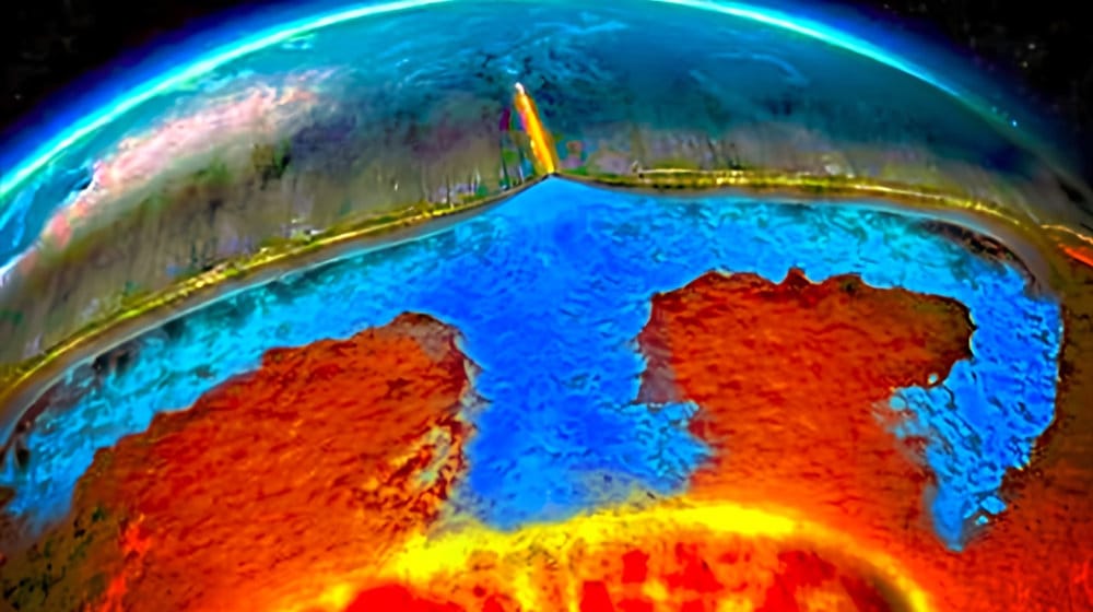 Massive Ocean Discovered 700 km Below Earth’s Surface