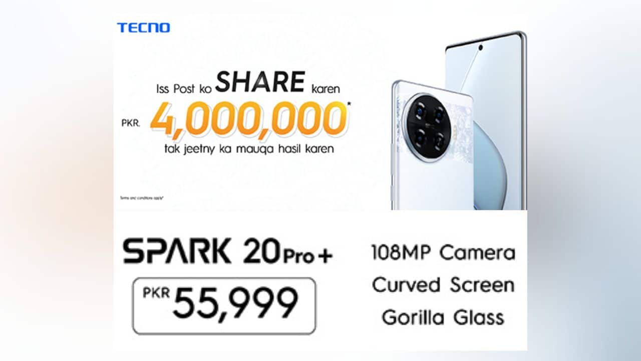 TECNO’s Mega Eidi: Enter the ‘SPARK YOUR LUCK’ Contest for a Chance to Win Up to 4 Million!