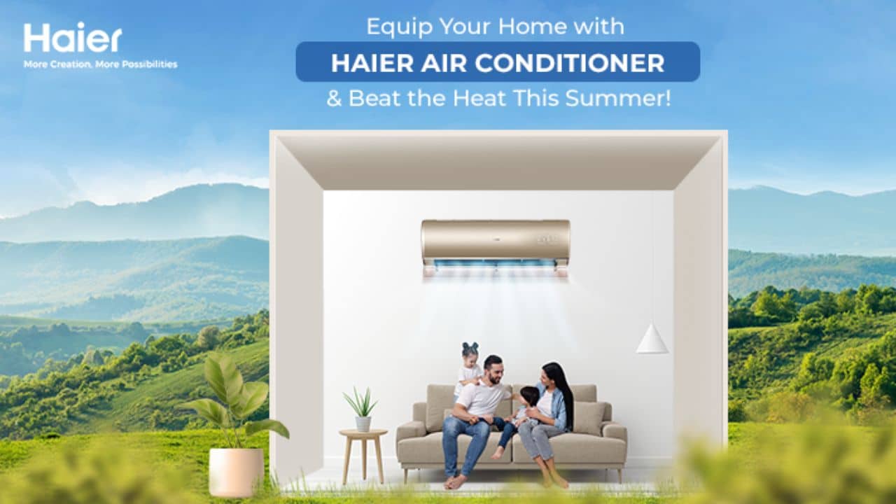 Beat the Heat This Summer with Haier Air Conditioners!