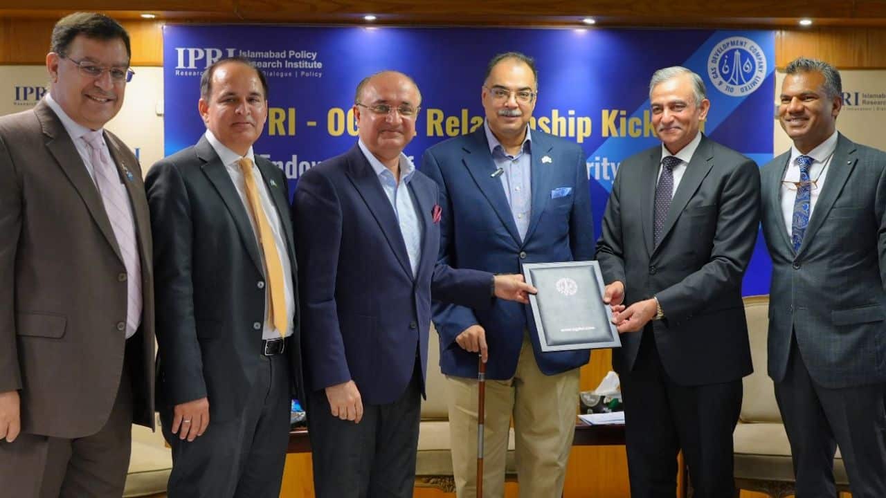 OGDCL Collaborates with IPRI for Endowment Chair Economic Security