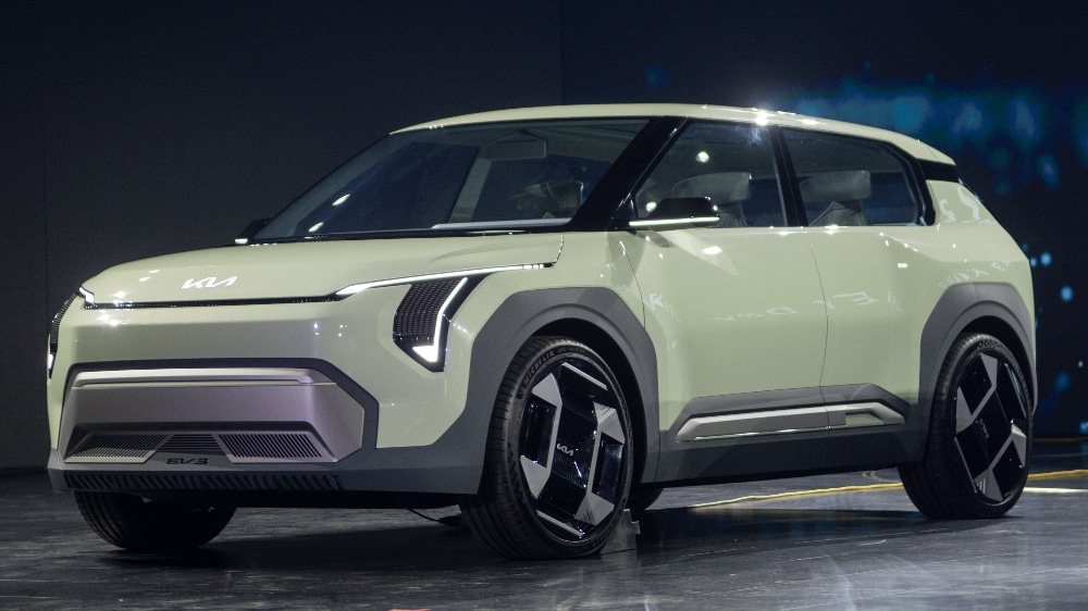 Kia to Reveal Compact EV3 SUV This Month