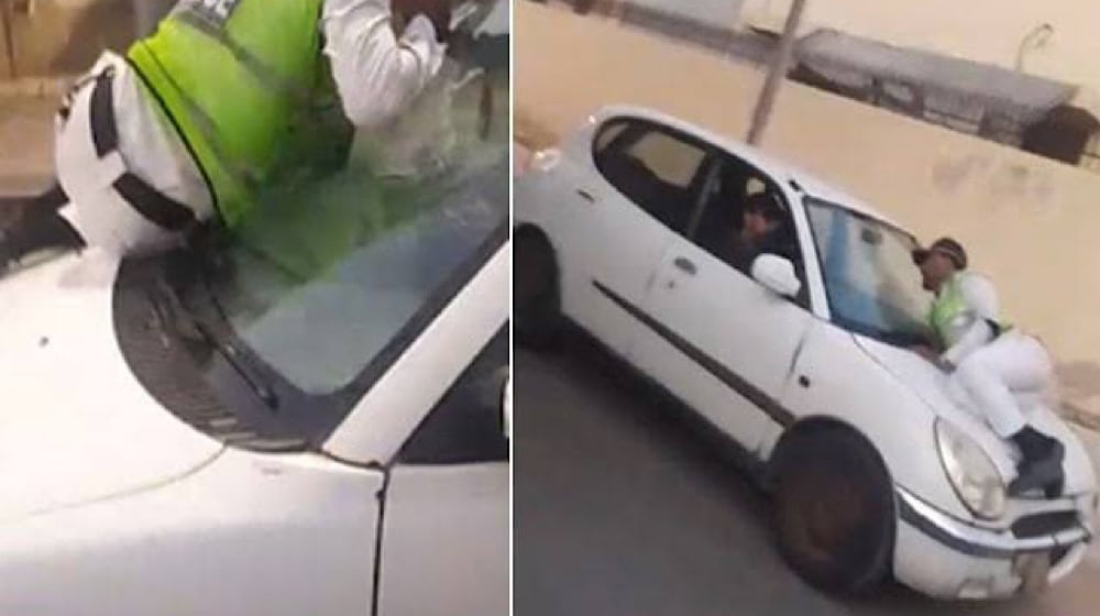 Man Arrested for Hitting Traffic Police With His Car in Karachi
