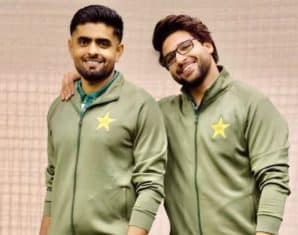 Babar Azam with Imam